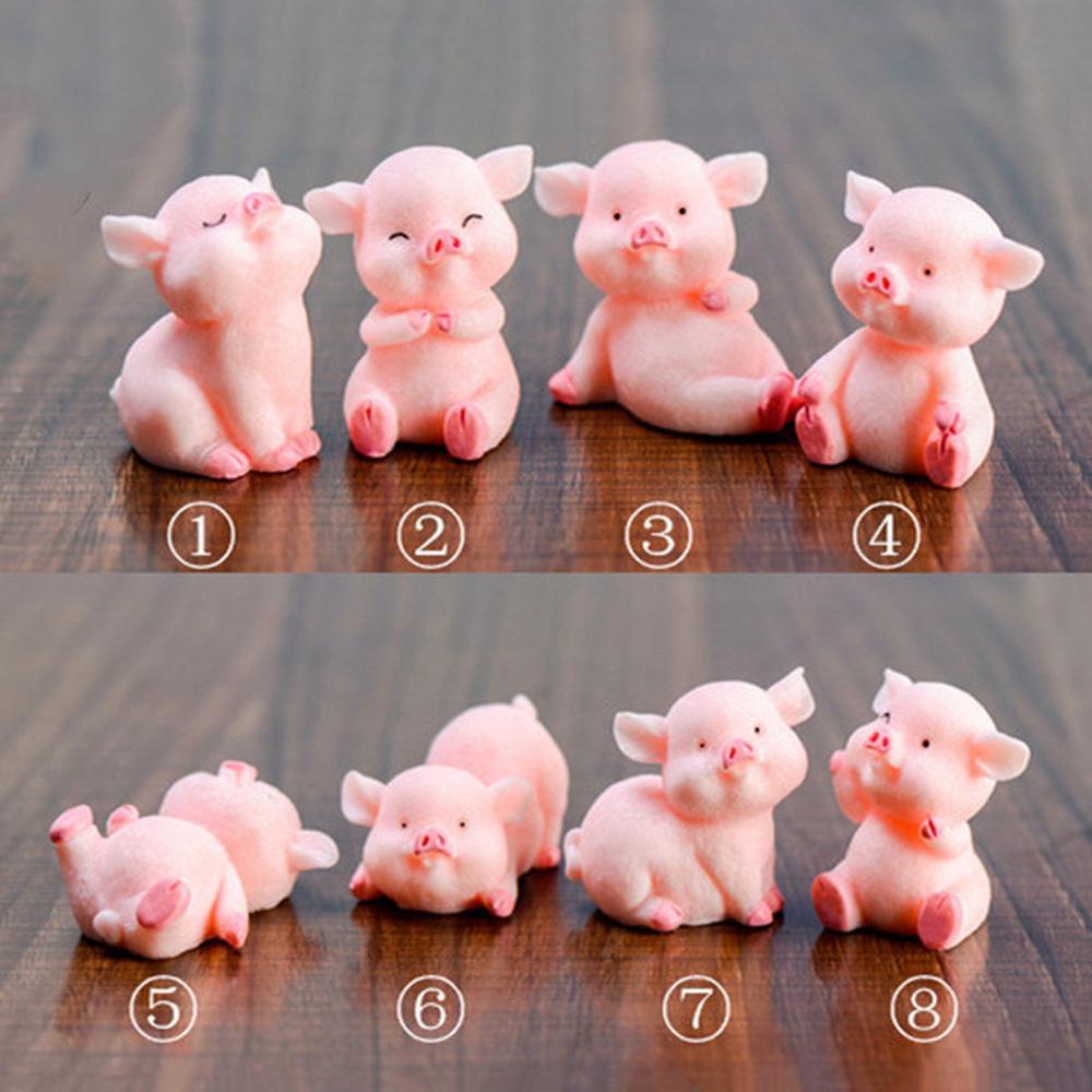 Đồ trang trí Chú Heo Mini Dễ Thương Dùng Trang Trí Nhà Búp Bê