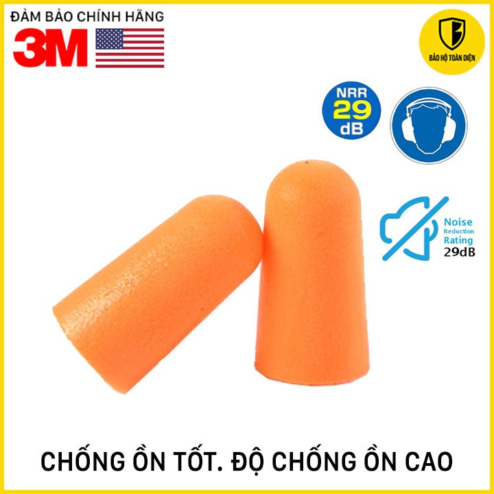 (RẺ, CHÍNH HÃNG!!) Nút tai chống ồn 3M " Không Dây "  1100