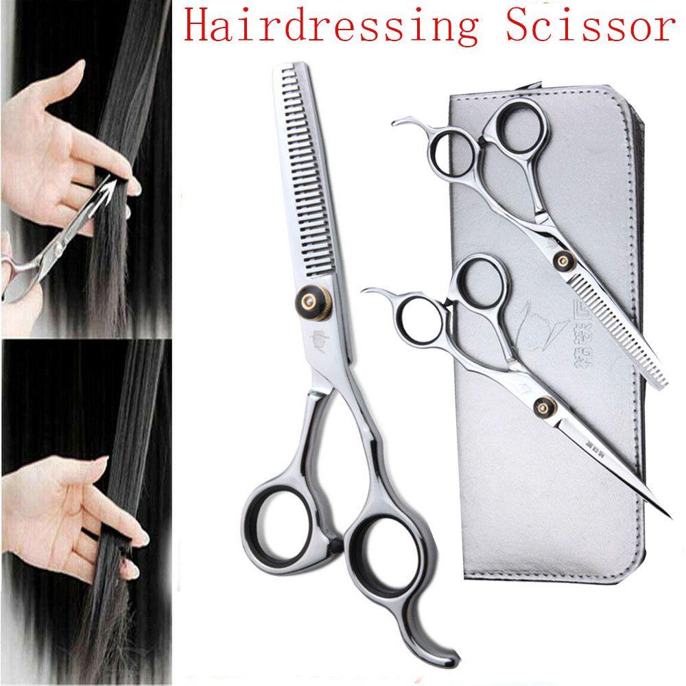 Kéo Cắt Tóc Răng Phẳng Bằng Thép Không Gỉ Chất Lượng Cao