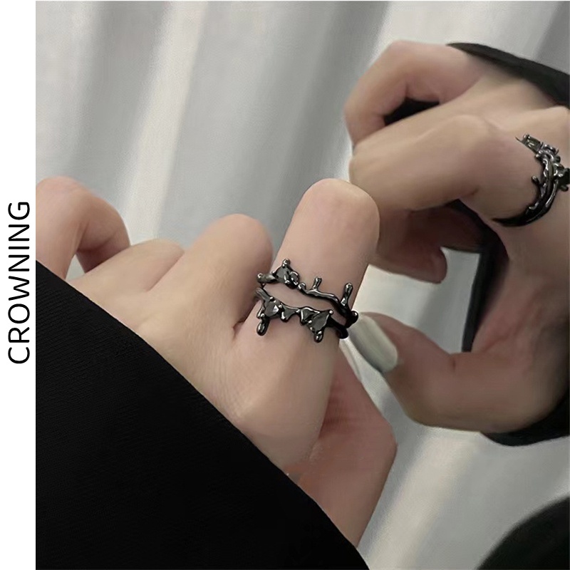 Nhẫn Hở Hình Thiên Thần Phong Cách Hip Hop Cá Tính G003