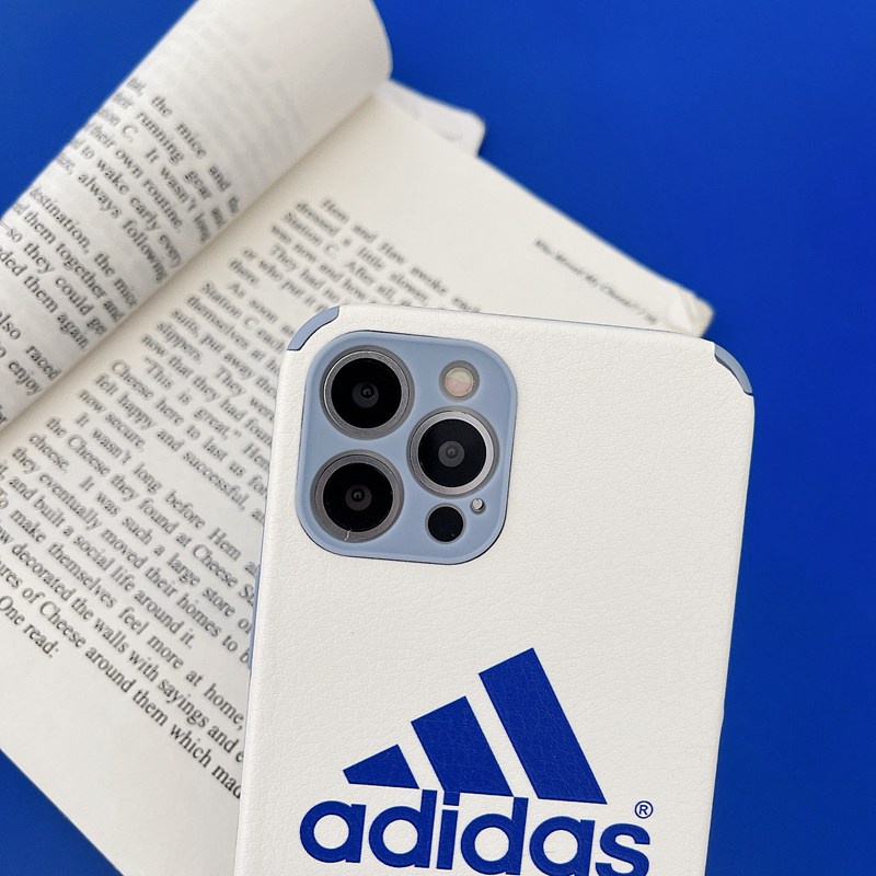 Ốp điện thoại in logo Adidas thời trang thích hợp cho IPHONE 6 6S 7 8 + PLUS X XR XS MAX 11 PRO MAX SE 12 13 PRO MAX