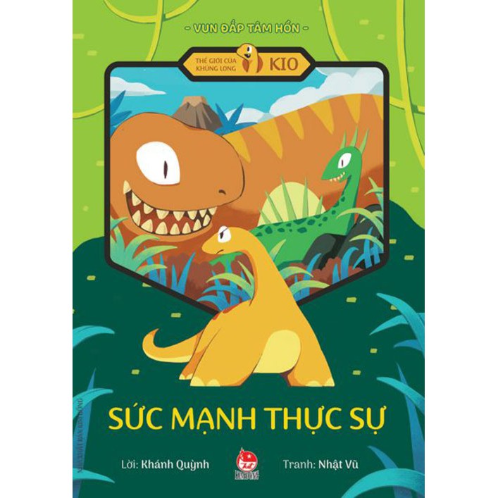 Bộ sách - Vun Đắp Tâm Hồn - Thế Giới Của Khủng Long Kio ( Bộ 4 tập lẻ )