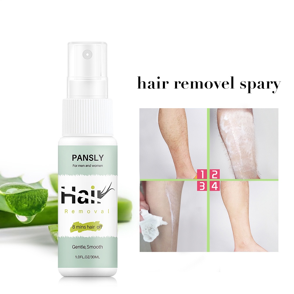 Thành Phần Lô Hội Tự Nhiên Xịt Tẩy Lông Dưỡng Ẩm Nhẹ Nhàng Cơ Thể Nhanh 30Ml Okase
