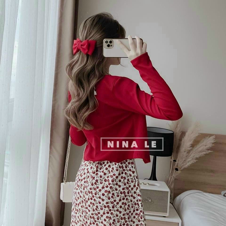 SÉT ĐẦM 2 DÂY HOA KÈM ÁO KHOÁC LỬNG XINH XẮN ĐÁNG YÊU DX