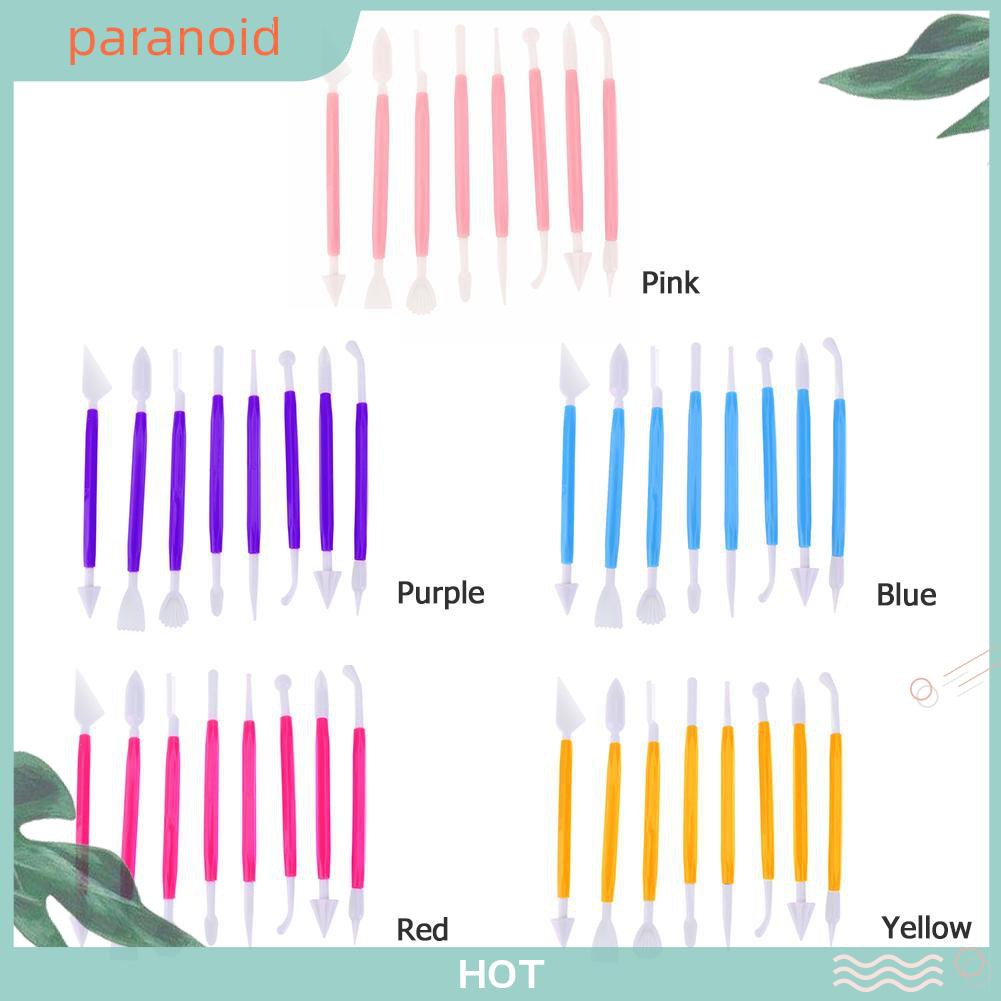 Set 8 Khuôn Trang Trí Bánh 16 Họa Tiết