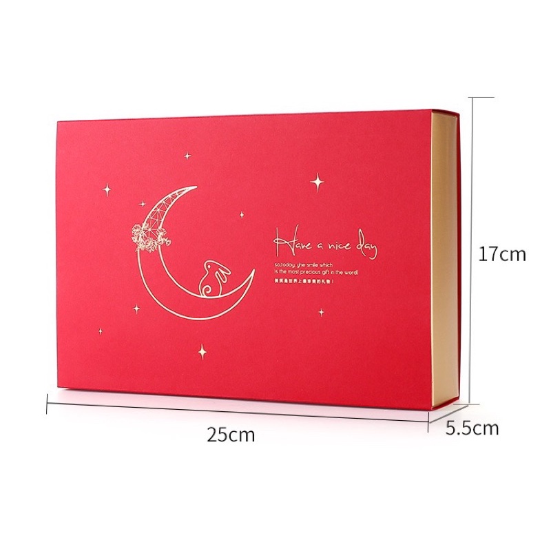 10 bộ bỏ túi hộp 6 bánh 75 gam mẫu Thỏ ngọc