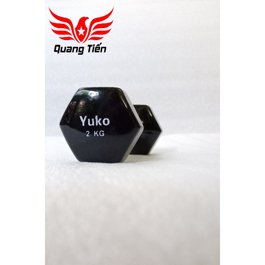 Tạ tay cao su cao cấp Yuko 2 kg