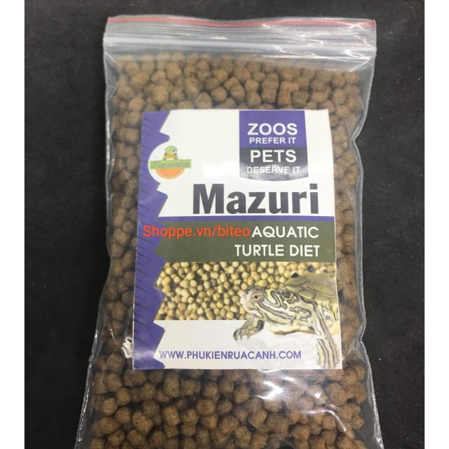 Thức ăn Mazuri 5m87 rùa nước 100gr