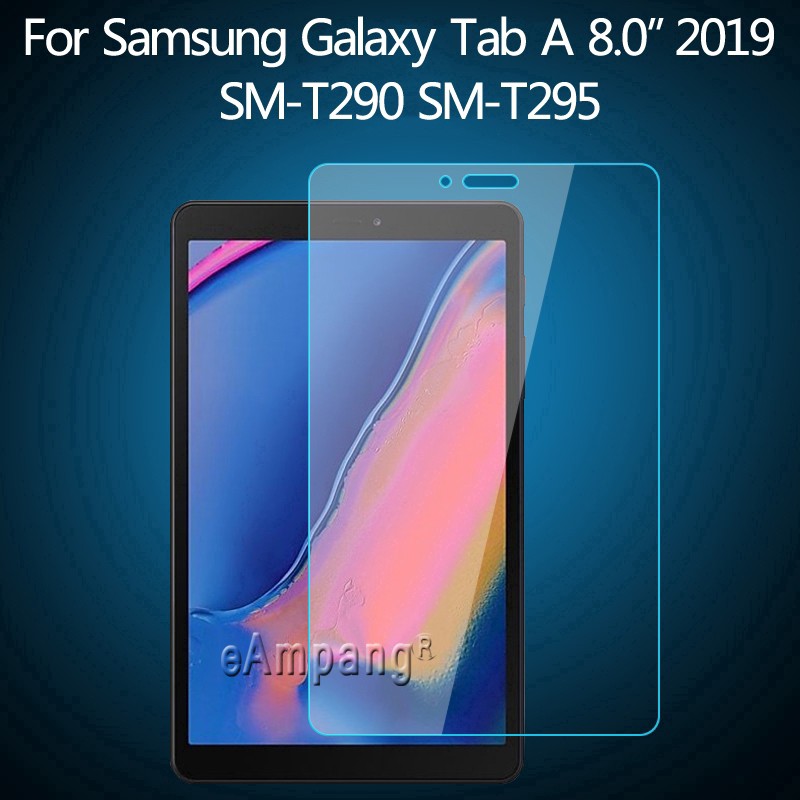 Set 2 Kính Cường Lực Bảo Vệ Màn Hình Máy Tính Bảng Samsung Galaxy Tab A 8.0 (2019) T295 Và Phụ Kiện