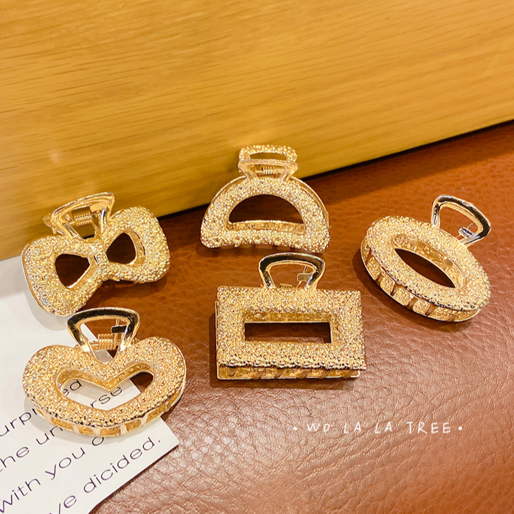 Kẹp gắp tóc bằng kim loại phong cách Hàn Quốc