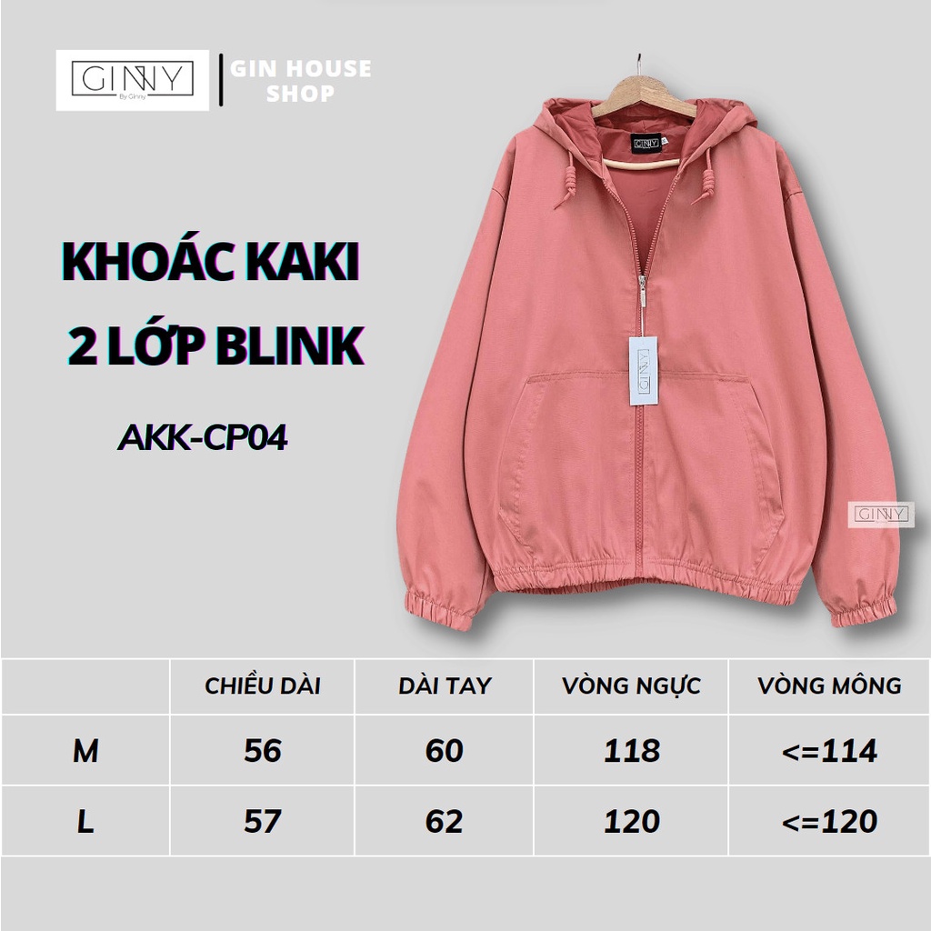 Áo Khoác Chống Nắng BLINK CP-04/MT-01 Phiên Bản Màu Mới | Áo Có Mũ | Thiết Kế Basic | GinHouse shop