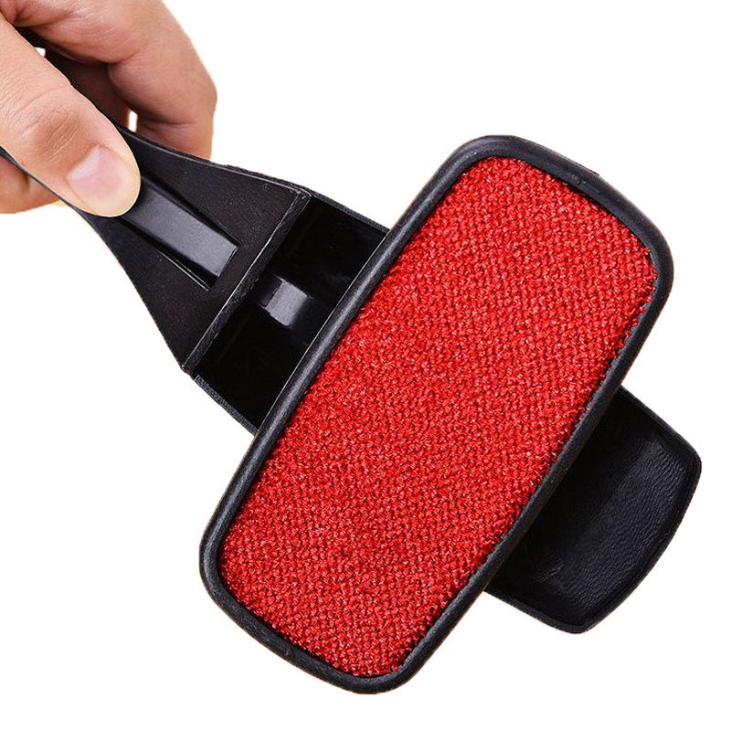 Bàn Chải Tẩy Lông Chó Mèo - Bàn Chải Làm Sạch Lông Thú Cưng Bám Trên Đồ Vật