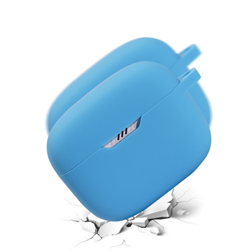 Hộp Đựng Tai Nghe Bằng Silicone Chống Rơi Cho JBL T130NC TWS