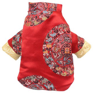 Áo Tết long phụng cho thú cưng