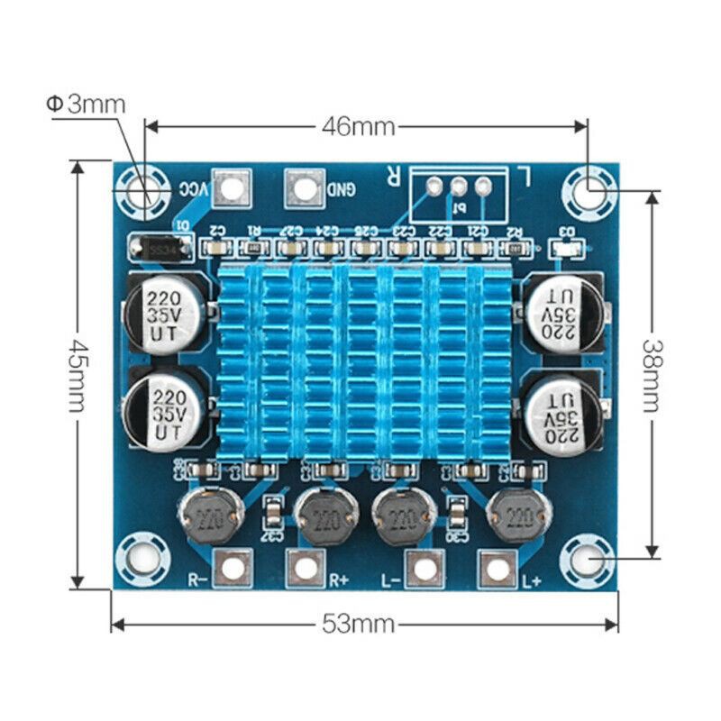 Mạch Khuếch Đại Âm Thanh TPA3110LD2. 2 kênh 30W (tặng jack 3.5)