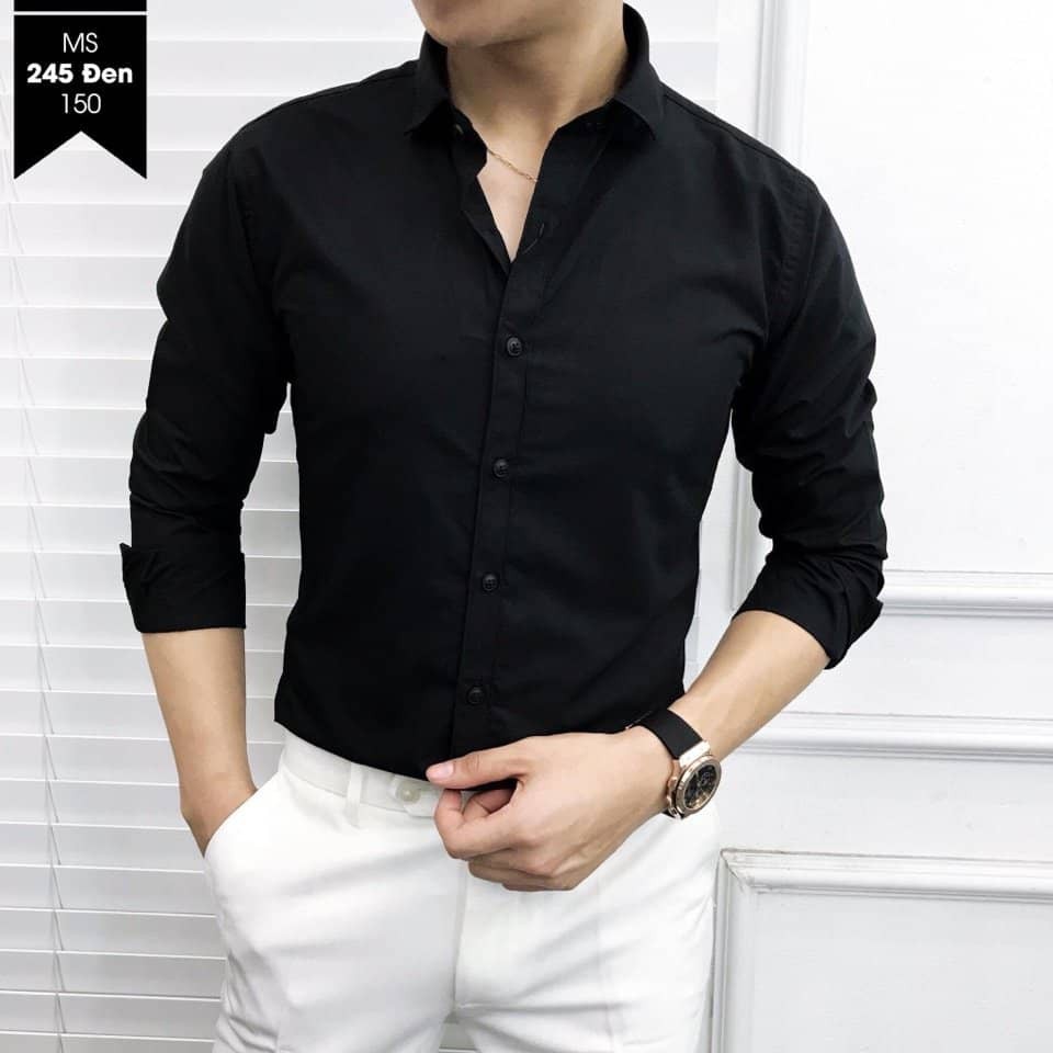 ( FLASS SALE) Sơ mi nhiều màu lụa thái cao cấp