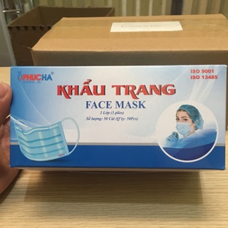 [ CHÍNH HÃNG] Khẩu trang🎀🎀FREESHIP 🎀🎀 hộp 50 cái khẩu trang