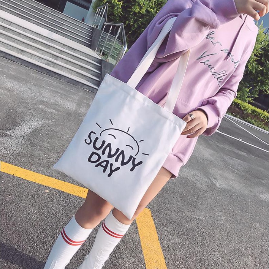 [BỘ SƯU TẬP 20 mẫu Hot] Túi Tote Vải canvas Đẹp Phong Cách Vintage