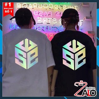 Áo thun phản quang swe form rộng tay lỡ atpq11 unisex