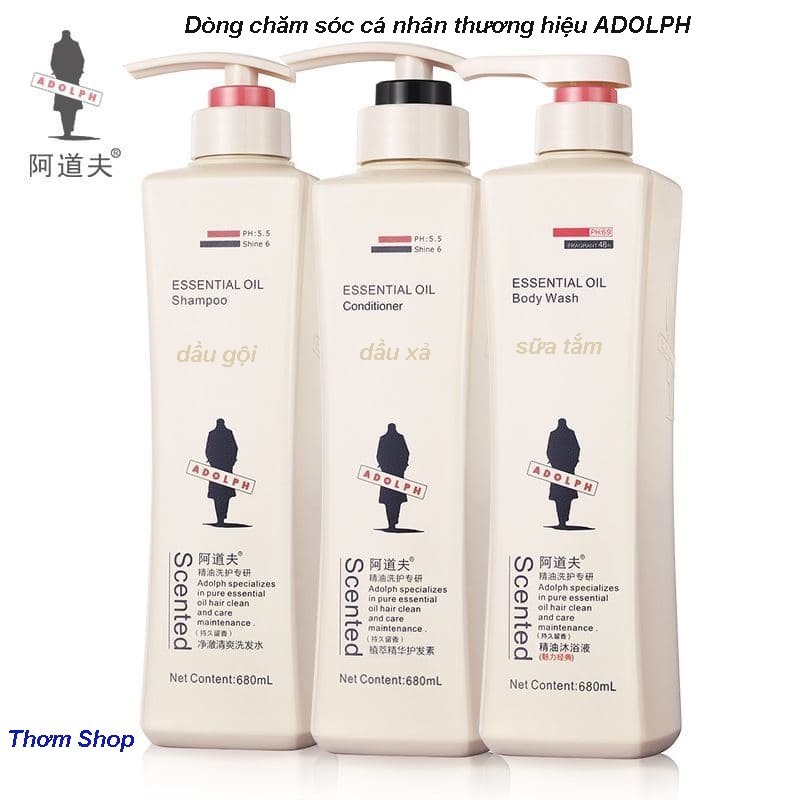 CHÍNH HÃNG✅Dầu gội Adolph size to 800g✅hoặc Dầu xả Adolph 800g phục hồi tóc giảm gàu suôn mượt không bết tóc lưu hương | BigBuy360 - bigbuy360.vn