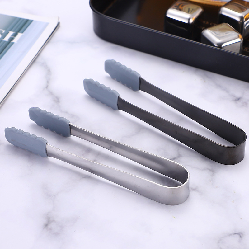 Kẹp Gắp Đá Chống Trượt Bằng Thép Không Gỉ 304