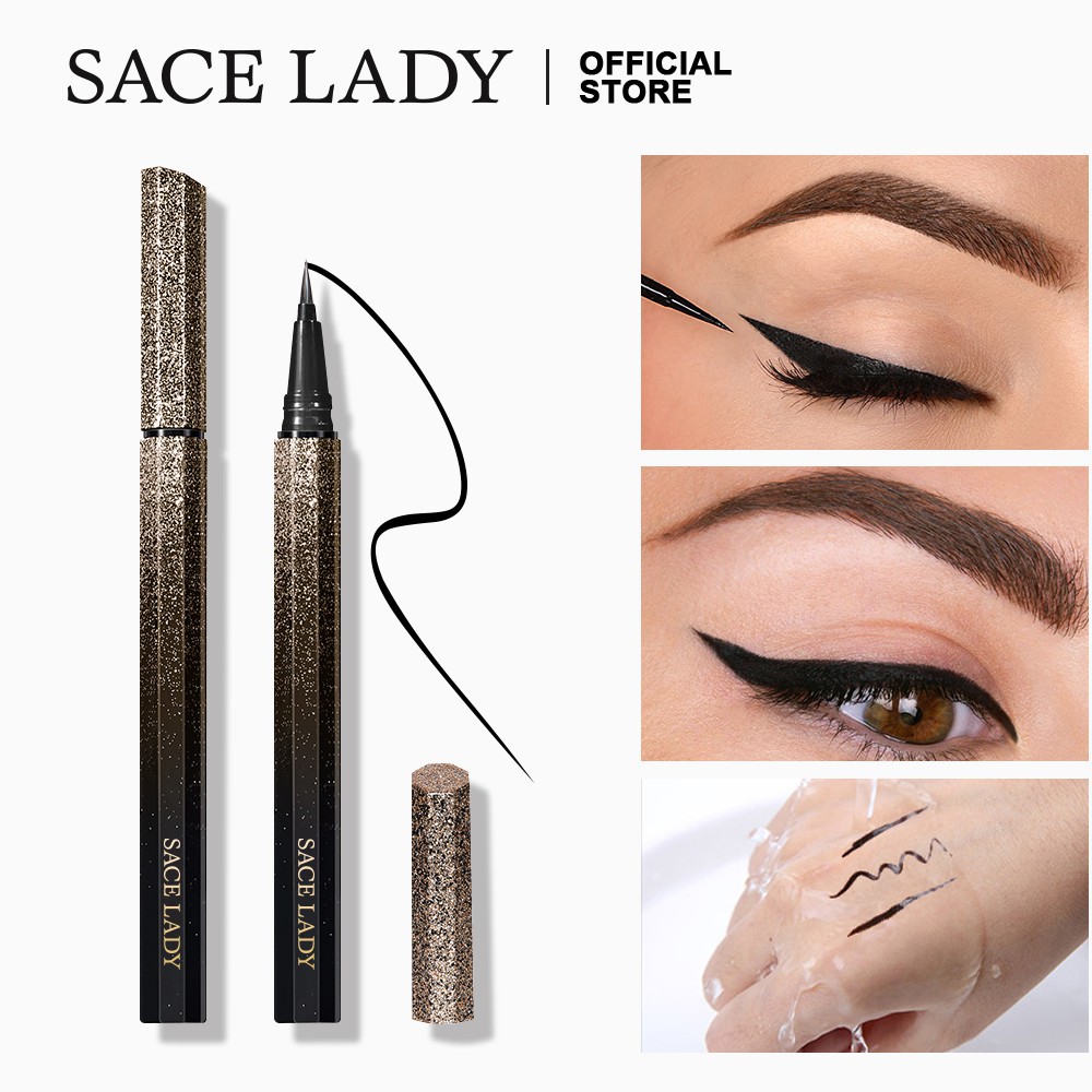 Bộ mỹ phẩm SACE LADY gồm son môi + bút kẻ mắt + kem nền + chì kẻ lông mày + bảng phấn mắt + mascara + mút tán phấn nền | BigBuy360 - bigbuy360.vn