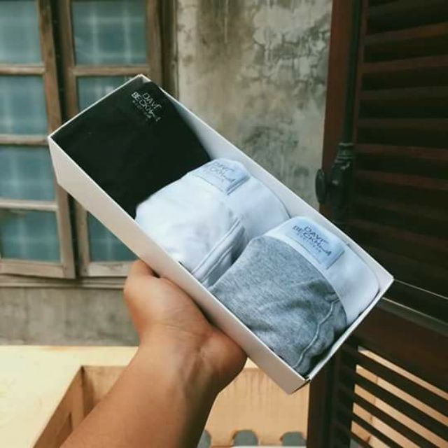 QUẦN LÓT NAM DAVID BECKHAM BOXER MADE COMBODIA