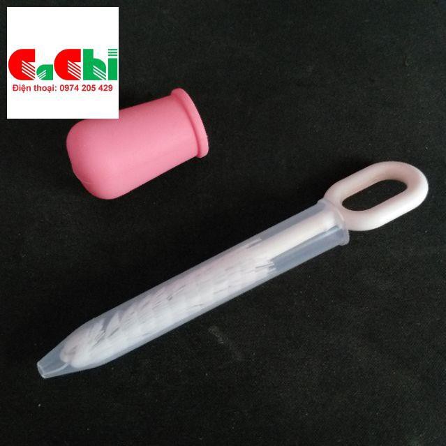 Ống bón sữa ống hút sữa cho bé lười ti 5ml núm silicon
