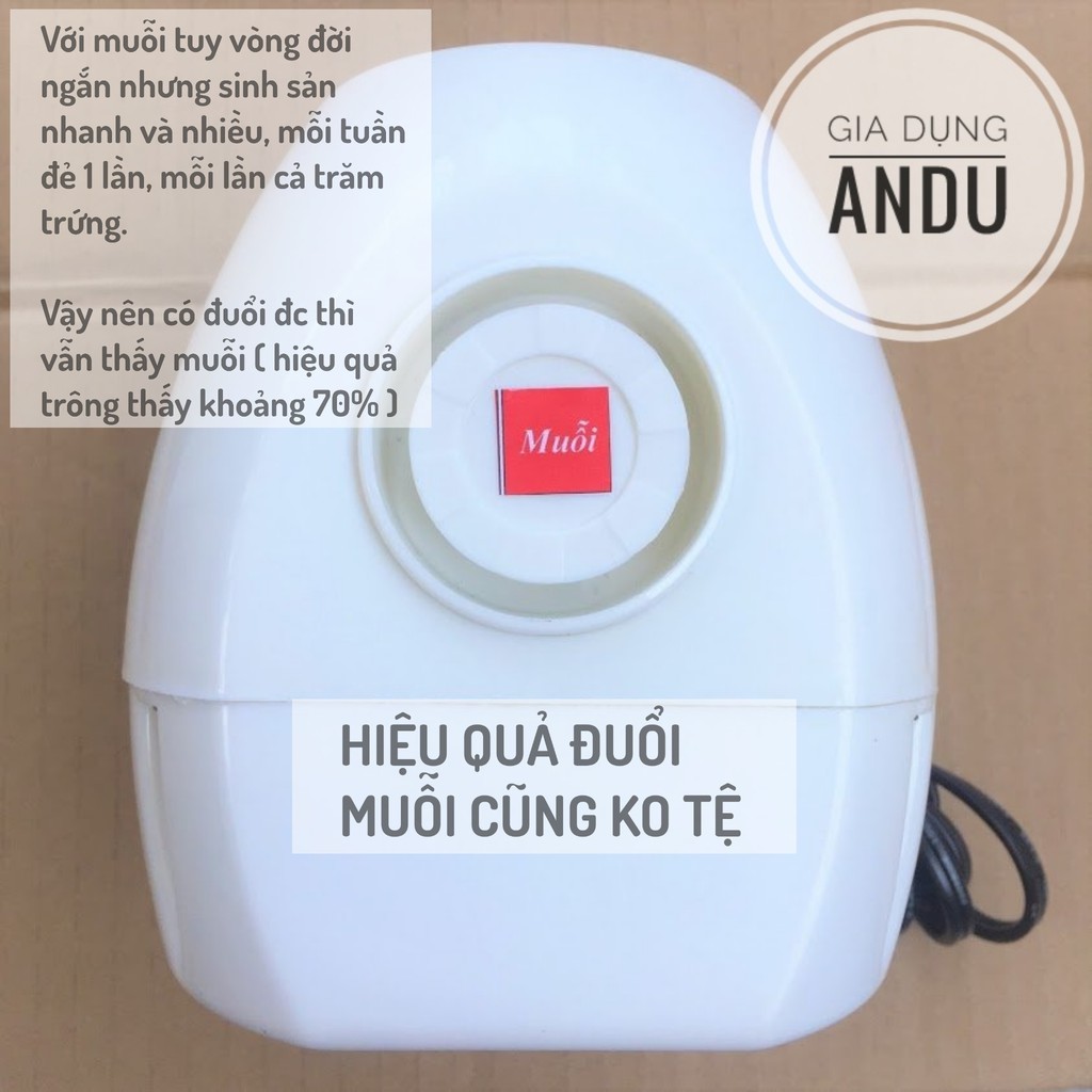 Máy Đuổi Chuột Cống - Gián - Muỗi Siêu Công Suất 50 - 100m2 - Gia Dụng ANDU