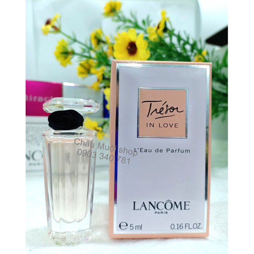 Tách sét Nước Hoa Lancôme Paris Tresor In Love Nữ -5ml - The Best Of Lancôme Frances