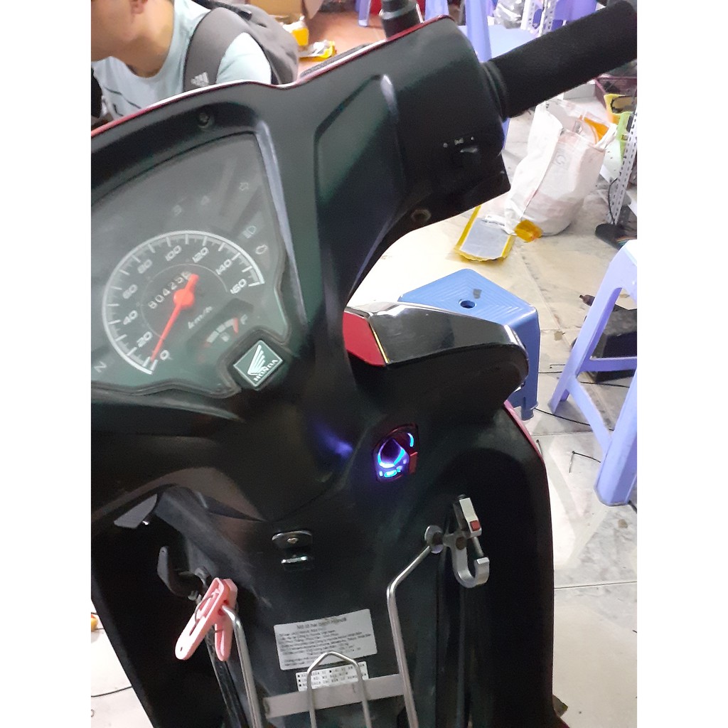 Khóa smartkey dành cho xe Winner, Wave, Future núm CNC