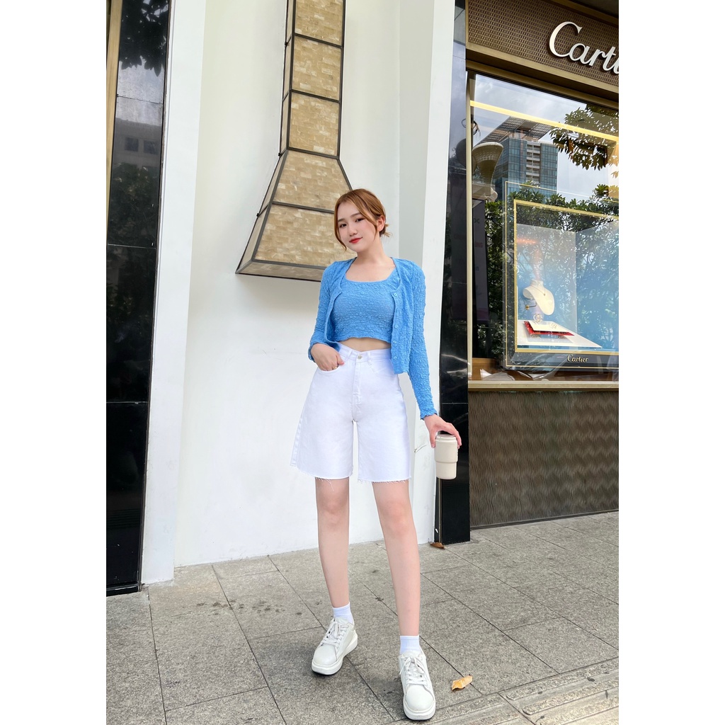 [VIDEO+FREESHIP ] QUẦN JEANS NGỐ LỬNG NỮ FORM RỘNG LAI TUA MÀU TRẮNG CAO CẤP MỀM MỊN DÀY DẶN PHÁ CÁCH HADI SIÊU ĐỈNH
