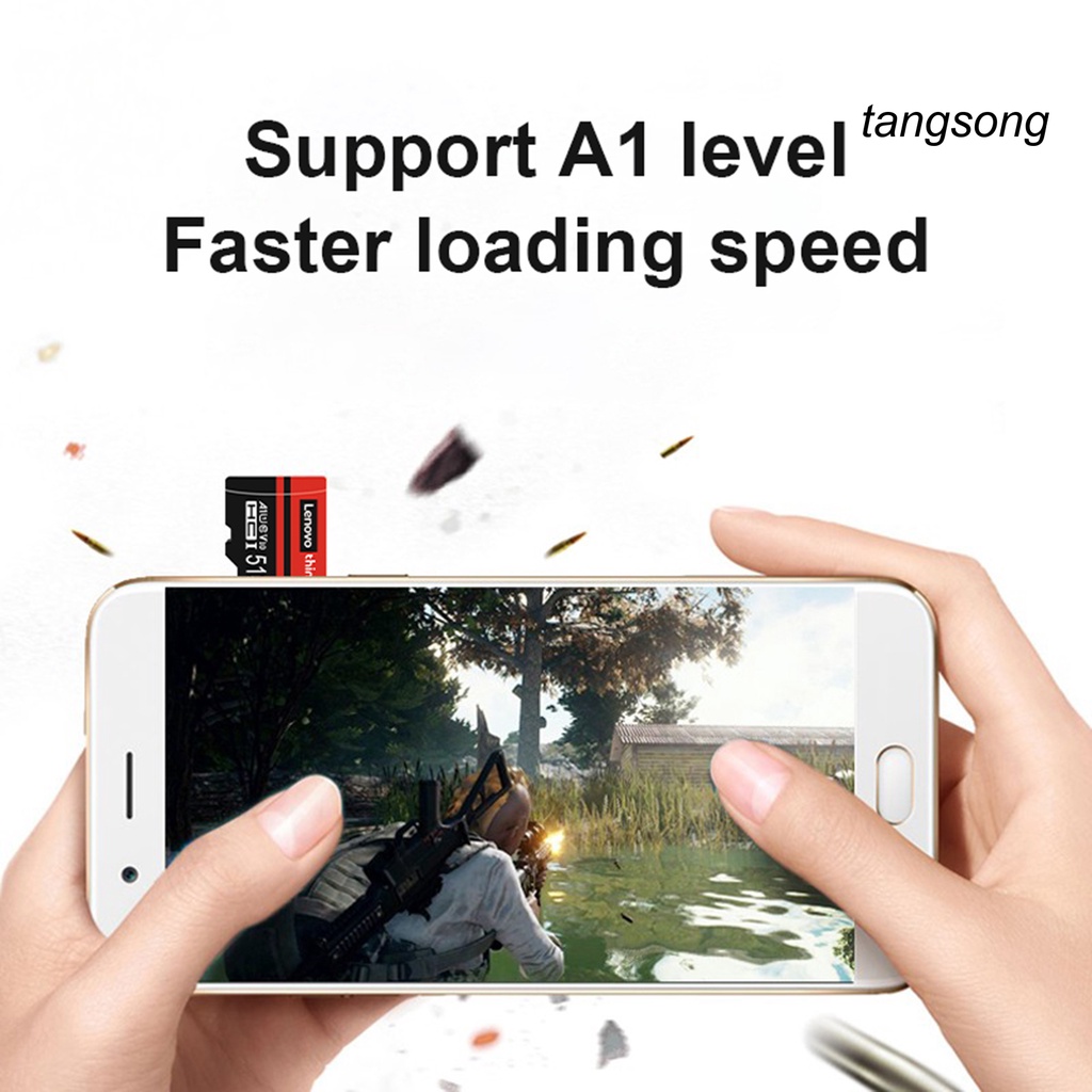 LENOVO Thẻ nhớ 512GB 1TB chống thấm nước U3 TF/Micro-SD cho điện thoại