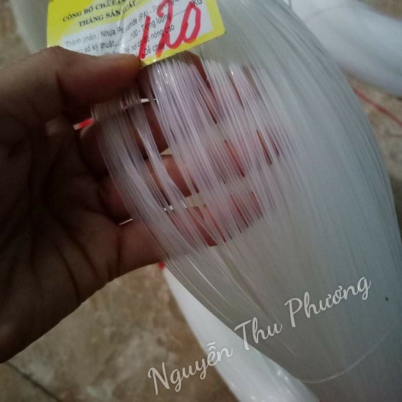 CƯỚC ĐÚC, DÂY THẢ DIỀU, cước cắt cỏ, nuôi hàu size 1mm_3mm