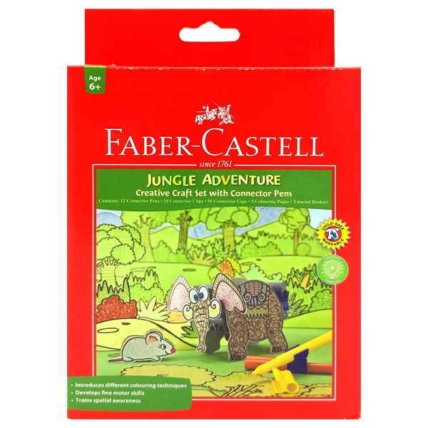 Lắp Ráp Mô Hình Khu Rừng-155085 Sáng Tạo Cùng Bút Connector Fabe - Faber-Castell