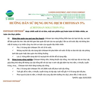 Chitosan Nông Nghiệp