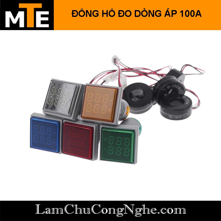 Đồng hồ đo DÒNG-ÁP AC 100A