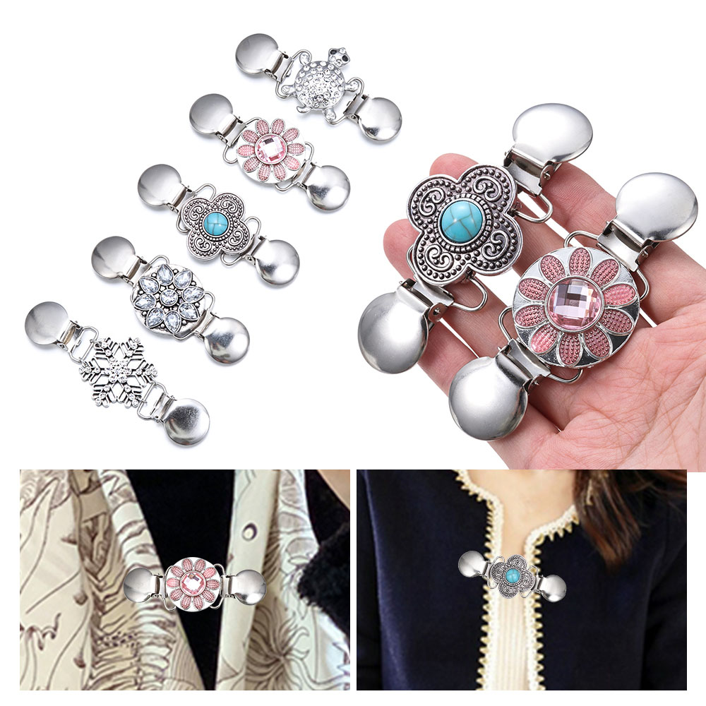 NEW Kẹp Áo Khoác Cardigan Phong Cách Retro Cho Nữ