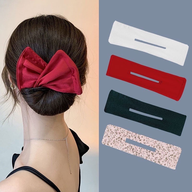 Thanh búi tóc Nơ, kẹp tóc xoắn nơ tạo nơ kiểu  Hàn Quốc TIỆN LỢI - Cuộn tóc Hot Tiktok trend mới nhất