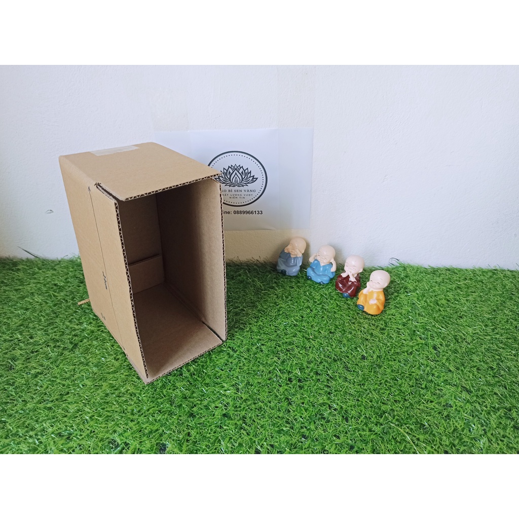 10 Hộp carton 20*10*10❣️ Hộp ship cod đối khẩu,3 lớp