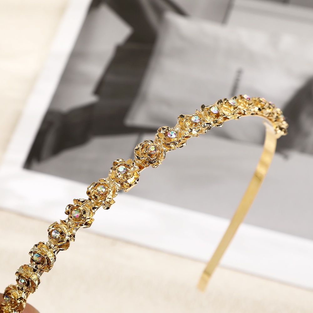 Cài tóc Haimeikang thời trang đính đá hợp kim sang trọng