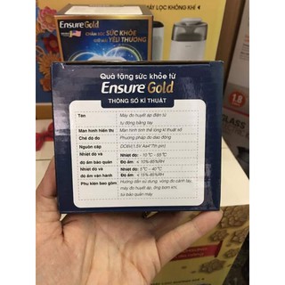 Máy đo huyết áp điện tử Ensure Gold