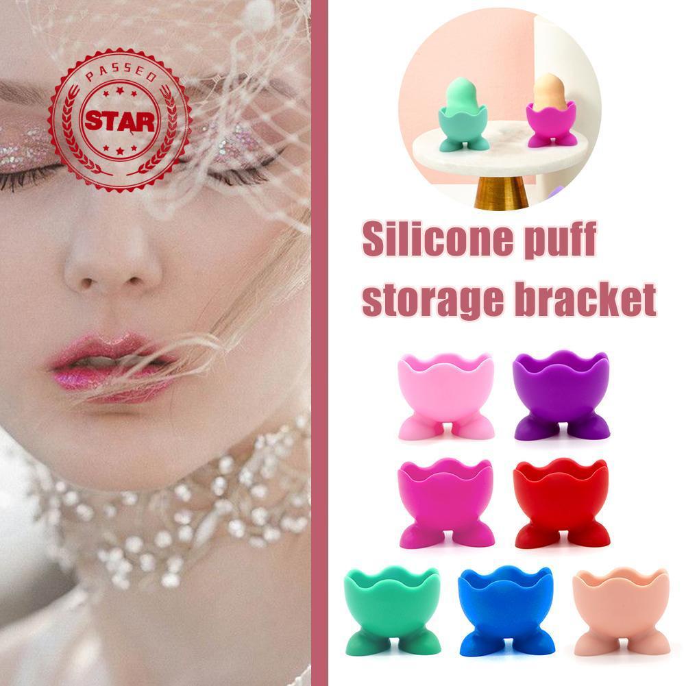 Giá Đỡ Mút Trang Điểm Bằng Silicone Z0G1 Tiện Lợi