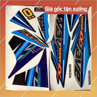 Siêu rẻ tem wave alpha 2 mặt cán 3 lớp mã 002