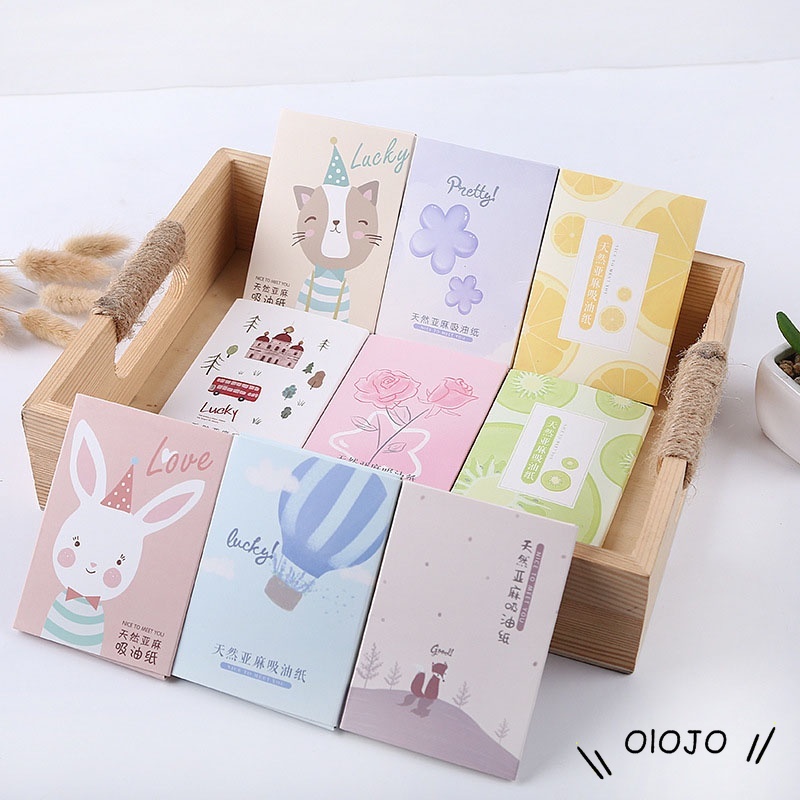 ⚜️Set 50 miếng giấy thấm dầu làm sạch da mặt