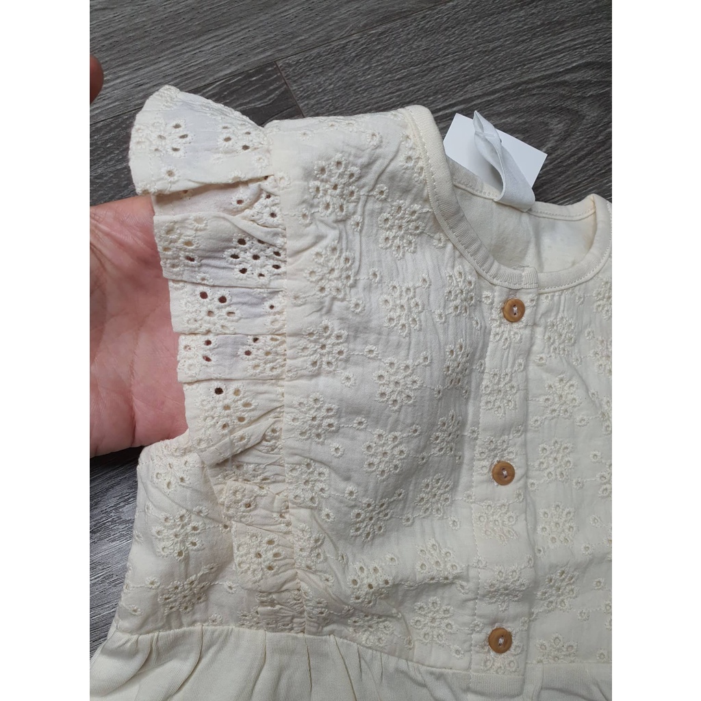 Bộ áo liền quần romper siêu xinh HM auth cho bé