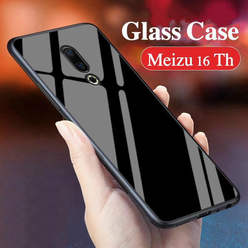 Ốp điện thoại mặt kính thiết kế sang trọng chống sốc cho MEIZU 16TH / MEIZU 16