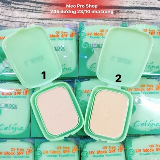 Phấn nền kiềm dầu Celina uv block