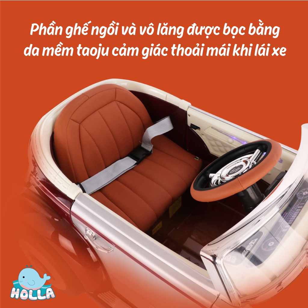 Xe ô tô điện cổ điển Holla HL-10147