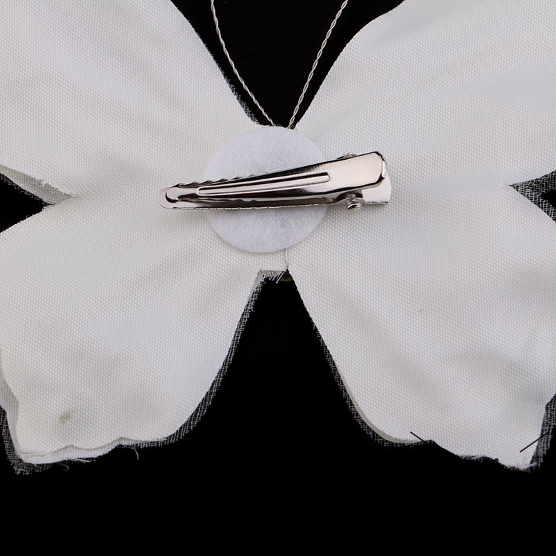 GETNOIVAS Kẹp tóc hình bướm đính đá pha lê xinh xắn cho nữ